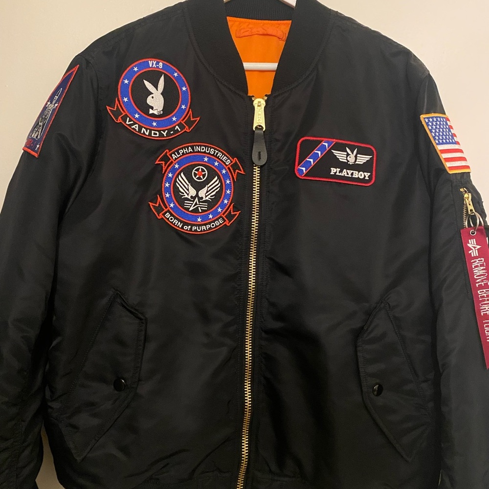 Alpha Industries x Playboy Bomber Jacket (very rare)
